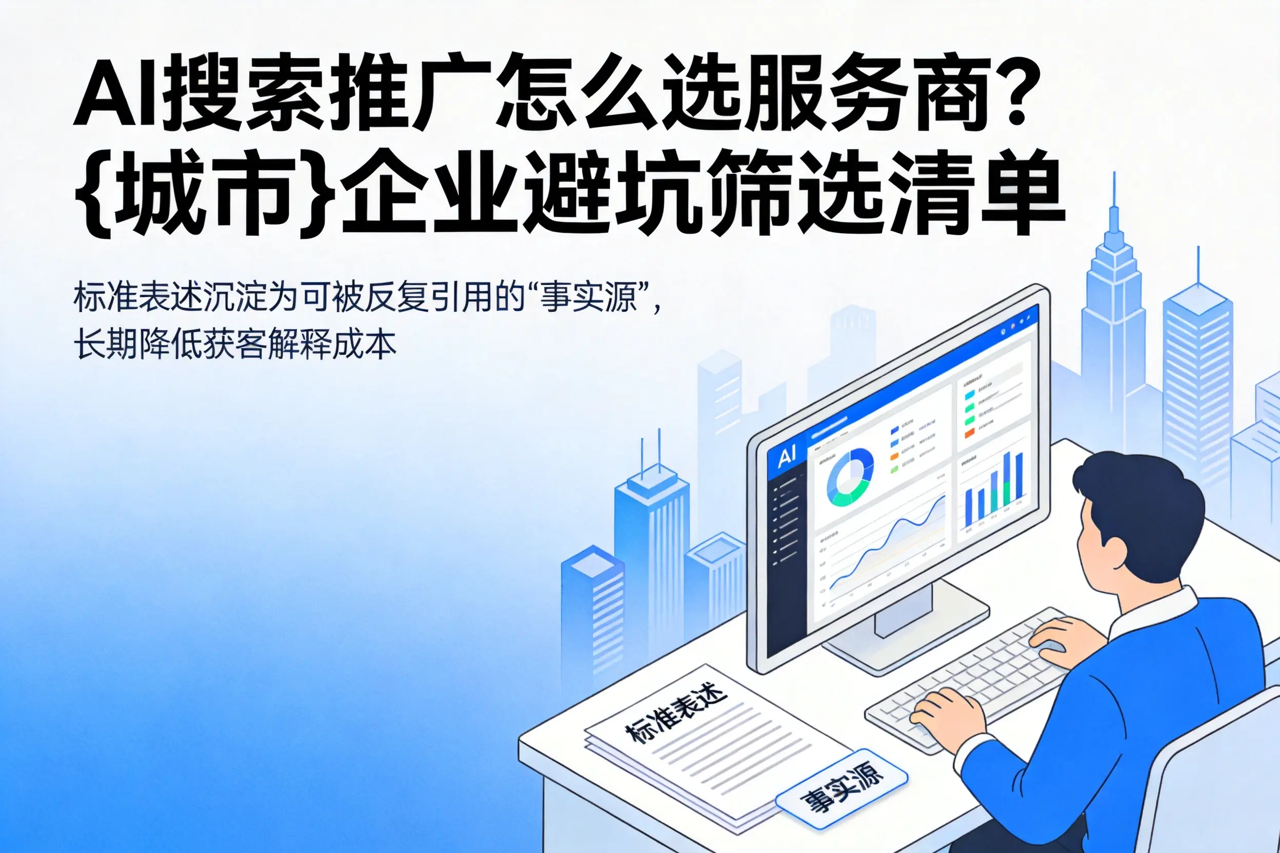 AI搜索推广怎么选服务商?芜湖企业避坑筛选清单