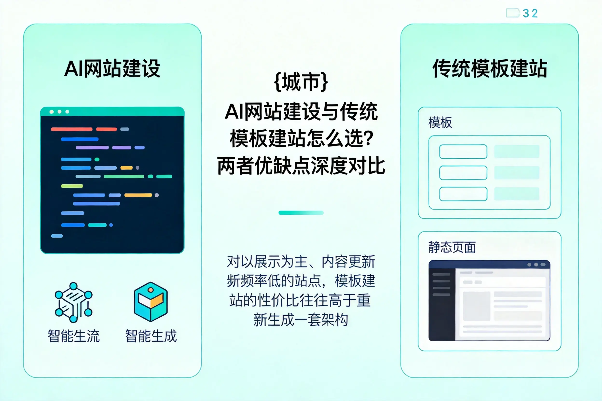 芜湖AI网站建设与传统模板建站怎么选?两者优缺点深度对比