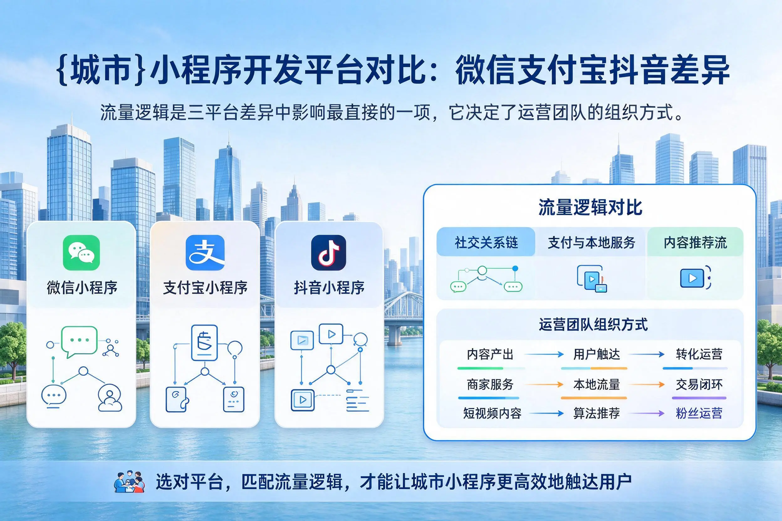 芜湖小程序开发平台对比:微信支付宝抖音差异
