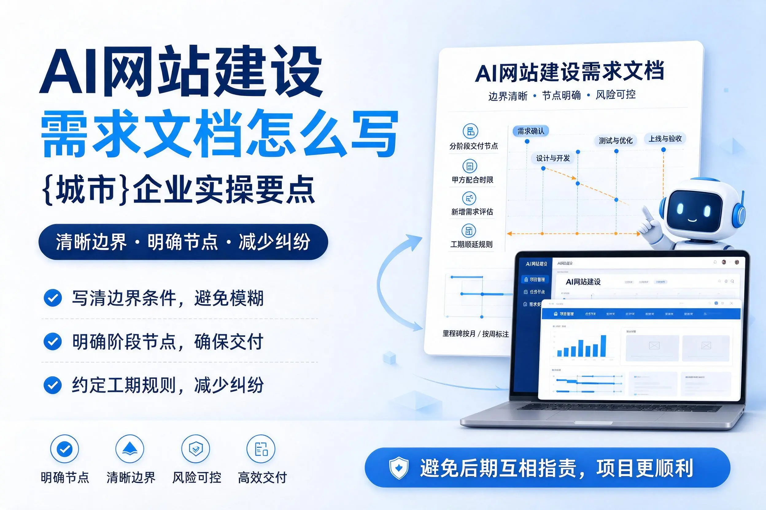 AI网站建设需求文档怎么写，芜湖企业实操要点